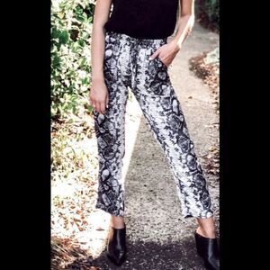 Olivia Graye Snake print pant